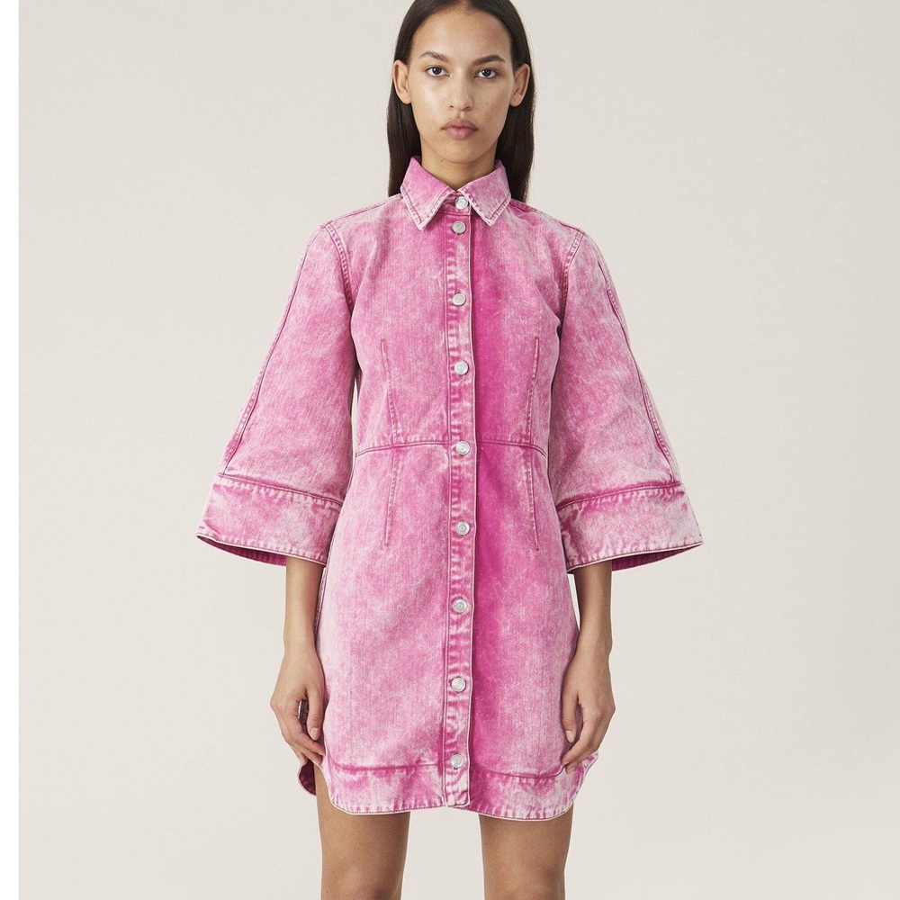 GANNI PINK DRESS